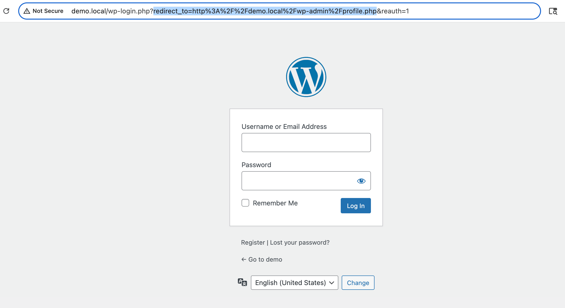 Login Redirect To Param